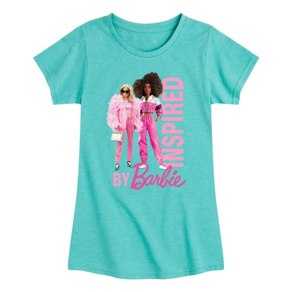 Barbie - Inspired By Barbie - Toddler And Youth Girls Short Sleeve Graphic T-Shirt
