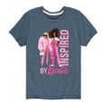 thumbnail image 1 of Barbie - Inspired By Barbie - Toddler And Youth Short Sleeve Graphic T-Shirt, 1 of 5