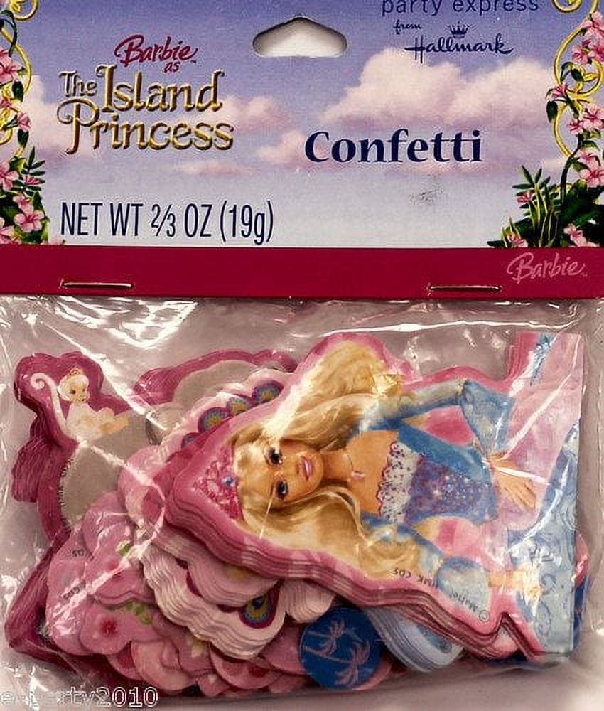 Barbie Island Princess Confetti, 1 Bag