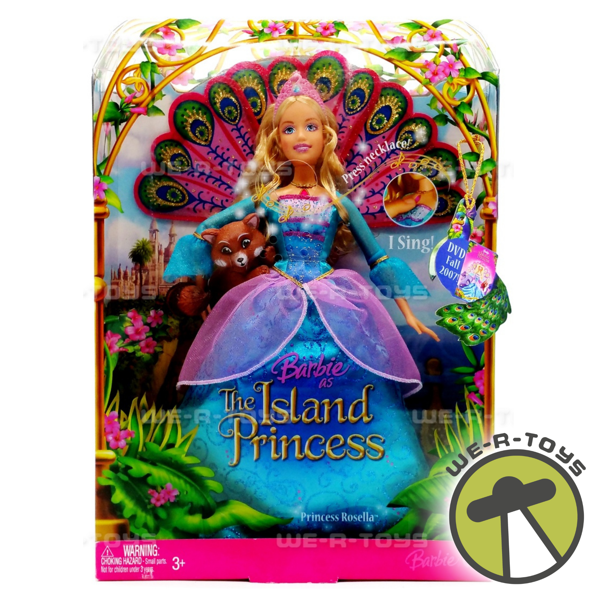 Barbie Island Princess Toys Princess Singing Barbie Rosella Doll