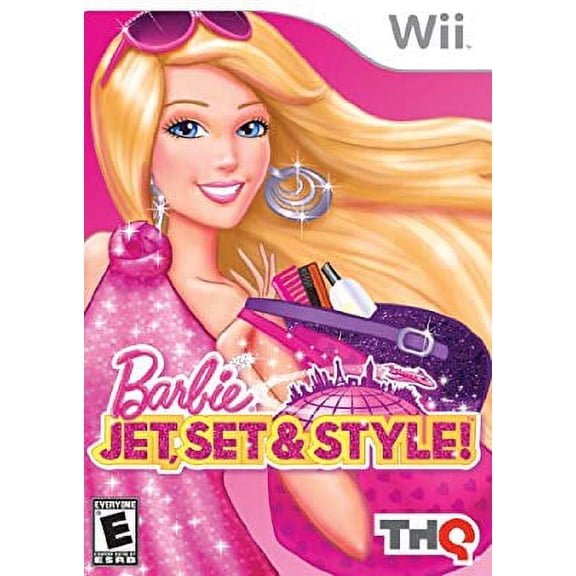 Pre-Owned Barbie Jet, Set and Style - Nintendo Wii Wii U