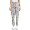 thumbnail image 1 of Barbie Juniors’ Print Jogger Pants, 28” Inseam, Sizes XS-XXXL, 1 of 5