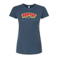 thumbnail image 1 of Barbie - KEN-RGY Energy Retro & Colorful - Juniors Fitted Graphic T-Shirt, 1 of 5