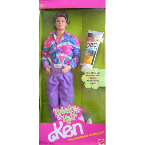 Barbie KEN Totally Hair Ken Doll (1991)