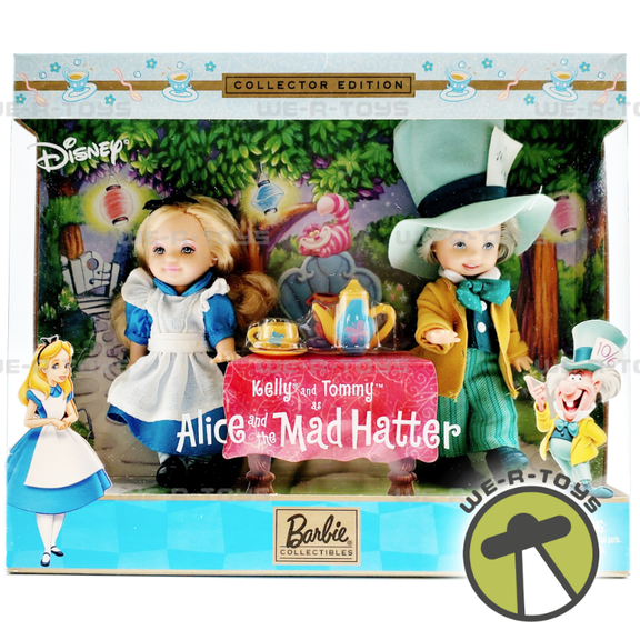Barbie Kelly and Tommy as Alice and the Mad Hatter
