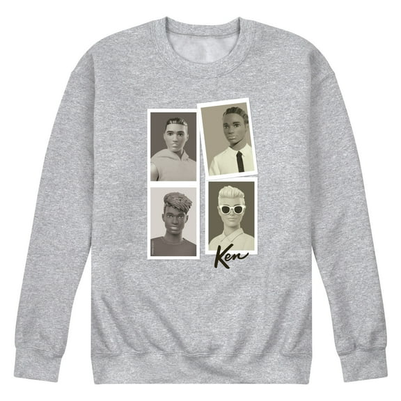 Barbie - Ken - Classic Photos of Ken - Men's Crew Neck Fleece Pullover