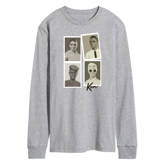 Barbie - Ken - Classic Photos of Ken - Men's Long Sleeve T-Shirt