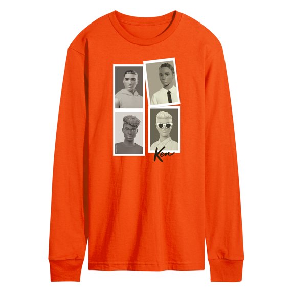 Barbie - Ken - Classic Photos of Ken - Men's Long Sleeve T-Shirt