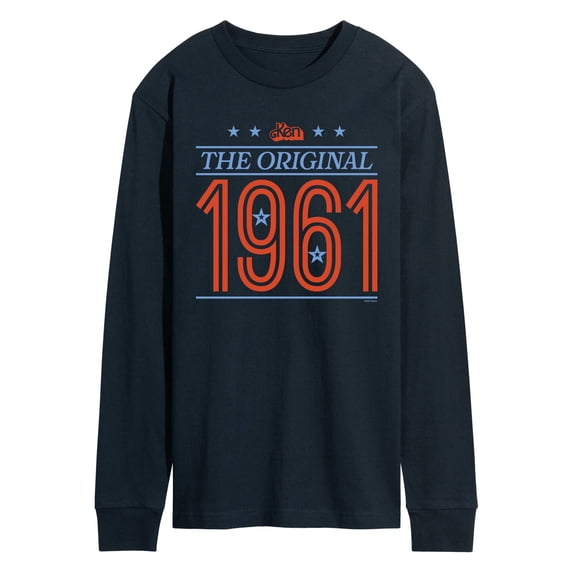 Barbie - Ken Collegiate Prep - Men's Long Sleeve Graphic T-Shirt