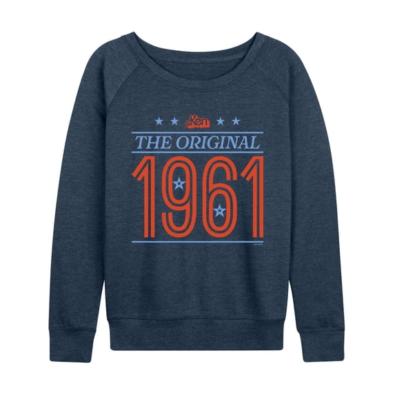 Barbie - Ken Collegiate Prep - Women's French Terry Long Sleeve Pullover