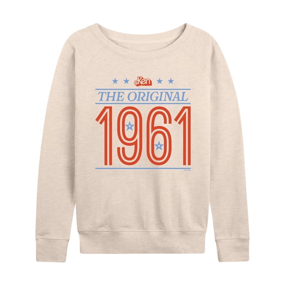 Barbie - Ken Collegiate Prep - Women's French Terry Long Sleeve Pullover