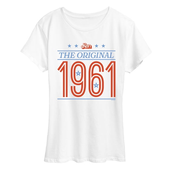 Barbie - Ken Collegiate Prep - Women's Short Sleeve Graphic T-Shirt