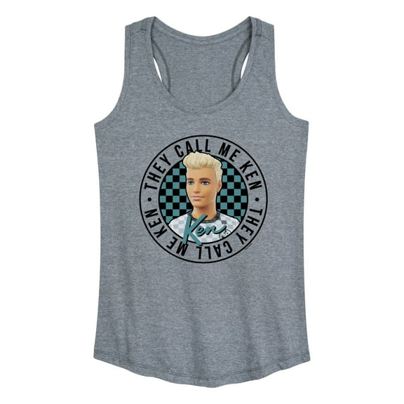 Barbie - Ken Doll - They Call Me Ken - Women's Racerback Tank Top