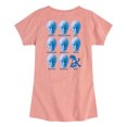 thumbnail image 1 of Barbie - Ken Emotion Grid - Girls Fitted Short Sleeve Graphic T-Shirt, 1 of 5