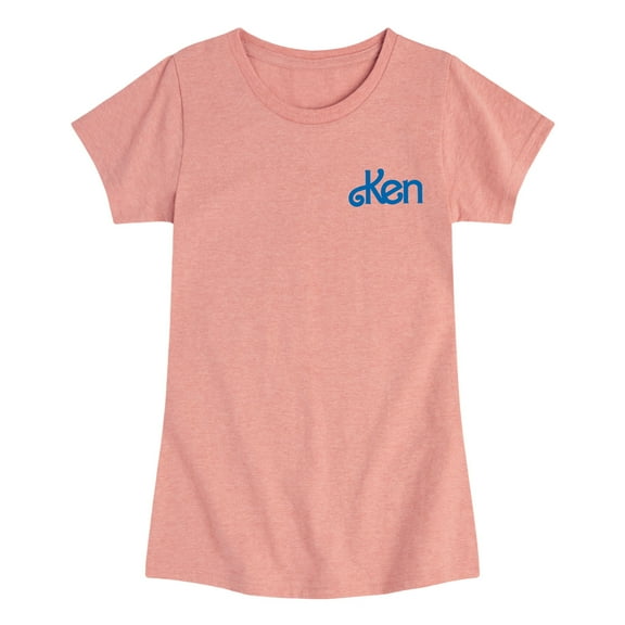 Barbie - Ken Emotion Grid - Girls Fitted Short Sleeve Graphic T-Shirt