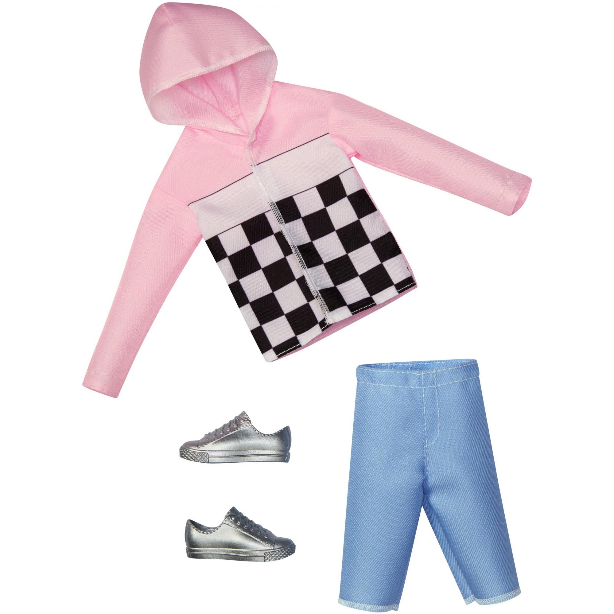 Barbie Ken Fashion, Original Body Type, Checkered Top Outfit - image 1 of 2