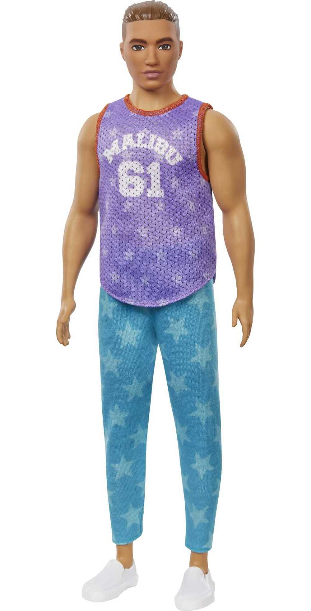 Barbie Ken Fashionistas Doll #165 with Sculpted Brown Hair & Athleisure-wear - image 1 of 7