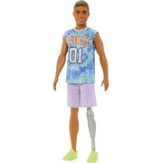 Barbie Ken Fashionistas Doll #212 with Jersey and Prosthetic Leg