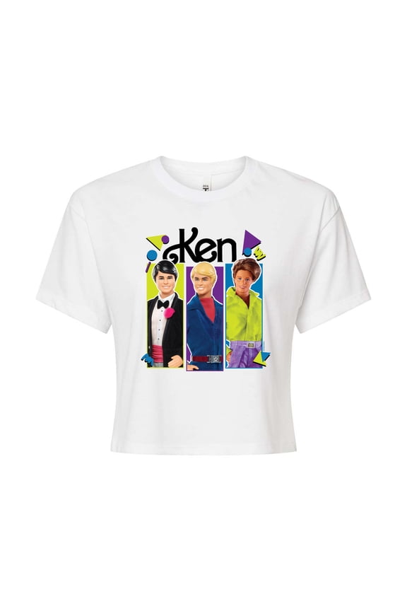 - Ken Group - Juniors Cropped Graphic T-Shirt