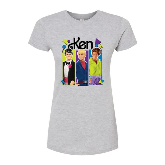 Barbie - Ken Group - Juniors Fitted Graphic T-Shirt