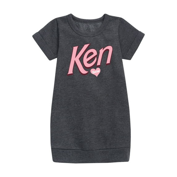 Barbie - Ken Hearts Barbie - Toddler And Youth Girls Fleece Dress