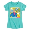 thumbnail image 1 of Barbie - Ken In Malibu - Girls Fitted Short Sleeve Graphic T-Shirt, 1 of 5