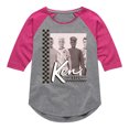 thumbnail image 1 of Barbie - Ken - Love Hope Unity - Toddler And Youth Girls Raglan Graphic T-Shirt, 1 of 3