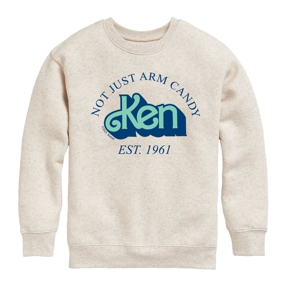 Barbie - Ken Not Just Arm Candy - Toddler & Youth Crewneck Fleece Sweatshirt
