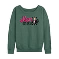 thumbnail image 1 of Barbie - Ken Out Of 10 - Women's French Terry Long Sleeve Shirt, 1 of 4