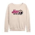 thumbnail image 1 of Barbie - Ken Out Of 10 - Women's French Terry Long Sleeve Shirt, 1 of 4
