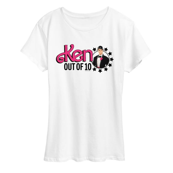 Barbie - Ken Out Of 10 - Women's Short Sleeve Graphic T-Shirt