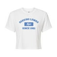 thumbnail image 1 of Barbie - Ken Serving Lewks Since 1961 - Juniors Cropped Cotton Blend T-Shirt, 1 of 4