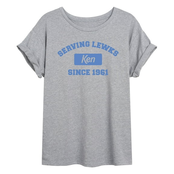 Barbie - Ken Serving Lewks Since 1961 - Juniors Ideal Flowy Muscle T-Shirt