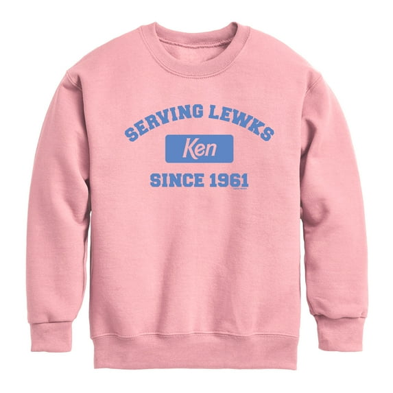 Barbie - Ken Serving Lewks Since 1961 - Toddler & Youth Crewneck Fleece Sweatshirt