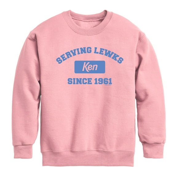 Barbie - Ken Serving Lewks Since 1961 - Toddler & Youth Crewneck Fleece Sweatshirt