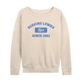 thumbnail image 1 of Barbie - Ken Serving Lewks Since 1961 - Women's Lightweight French Terry Long Sleeve Shirt, 1 of 4