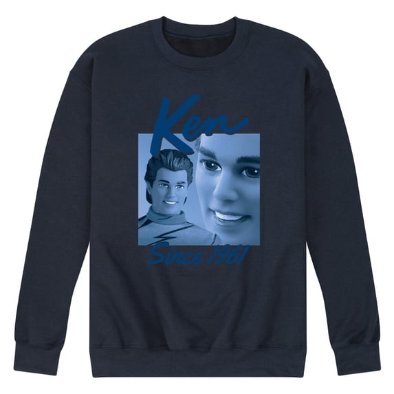 Barbie - Ken Since 1961 Authentic - Men's Crew Neck Fleece Pullover