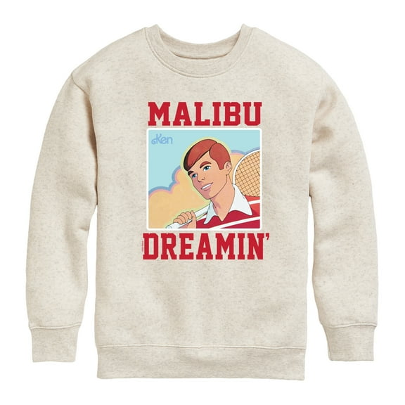 Barbie - Ken - Summer Malibu Dreaming - Toddler & Youth Crewneck Fleece Sweatshirt