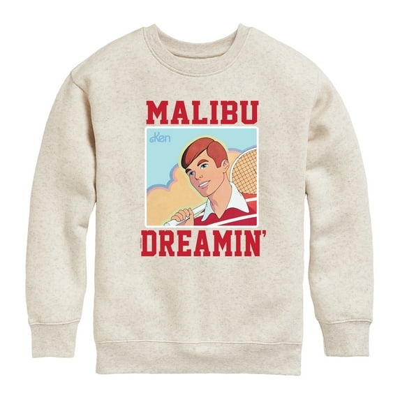 Barbie - Ken - Summer Malibu Dreaming - Toddler & Youth Crewneck Fleece Sweatshirt