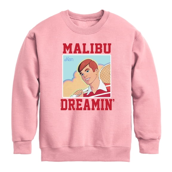 Barbie - Ken - Summer Malibu Dreaming - Toddler & Youth Crewneck Fleece Sweatshirt