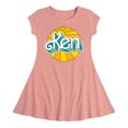 thumbnail image 1 of Barbie - Ken - Sun Shining Bright - Toddler And Youth Girls Fit And Flare Dress, 1 of 1