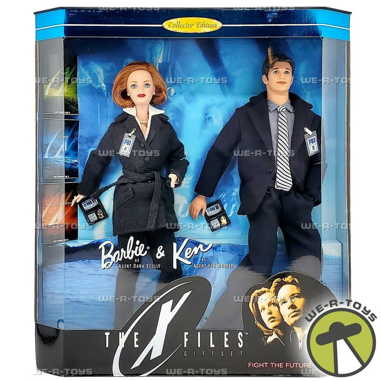 Barbie & Ken The X-Files Giftset Collector Edition Dolls 1998