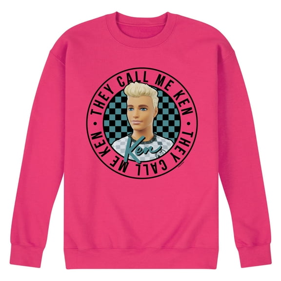 Barbie - Ken - They Call Me Ken - Men's Crew Neck Fleece Pullover