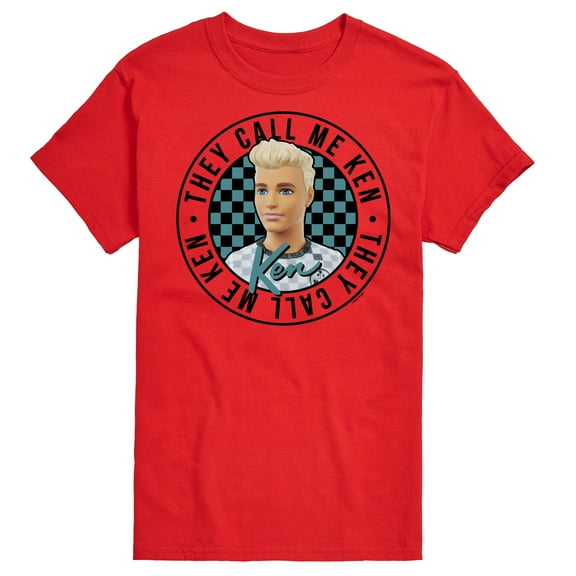 Barbie - Ken - They Call Me Ken - Men's Short Sleeve Graphic T-Shirt