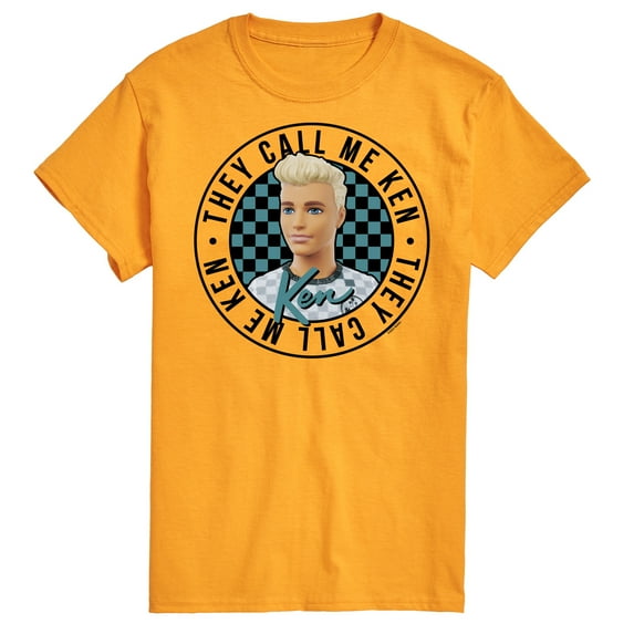 Barbie - Ken - They Call Me Ken - Men's Short Sleeve Graphic T-Shirt