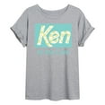thumbnail image 1 of Barbie - Ken to the Core - Checked Style - Juniors Ideal Flowy Muscle T-Shirt, 1 of 4