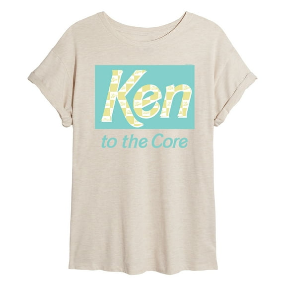 Barbie - Ken to the Core - Checked Style - Women's Oversized T-Shirt