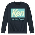 thumbnail image 1 of Barbie - Ken to the Core - Checked Style - Men's Crew Neck Fleece Pullover, 1 of 4