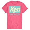 thumbnail image 1 of Barbie - Ken to the Core - Checked Style - Men's Short Sleeve Graphic T-Shirt, 1 of 1