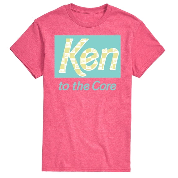 Barbie - Ken to the Core - Checked Style - Men's Short Sleeve Graphic T-Shirt